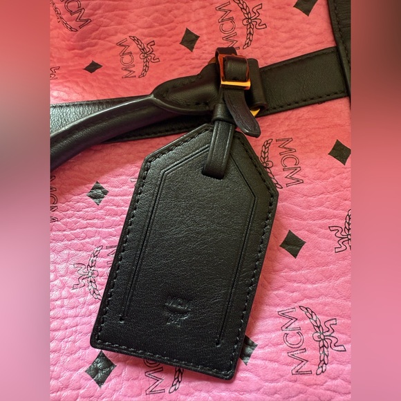AUTHENTIC MCM PINK DUFFLE BAG - Picture 14 of 16